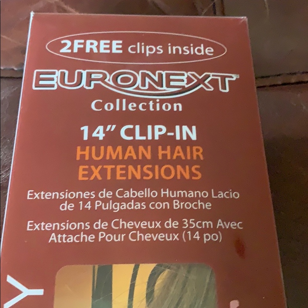 Real human hair clip-in Hair extensions